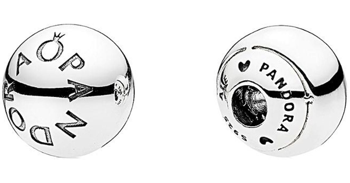 Lyst Pandora Silver Open Bangle End Caps in Metallic