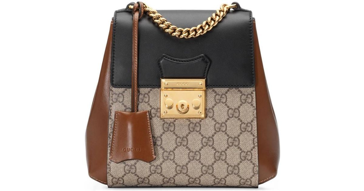 Image result for GUCCI - PADLOCK GG SUPREME BACKPACK