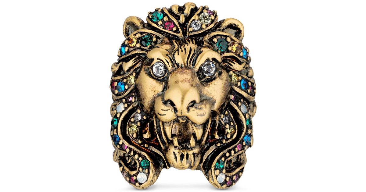 gucci multicolor ring