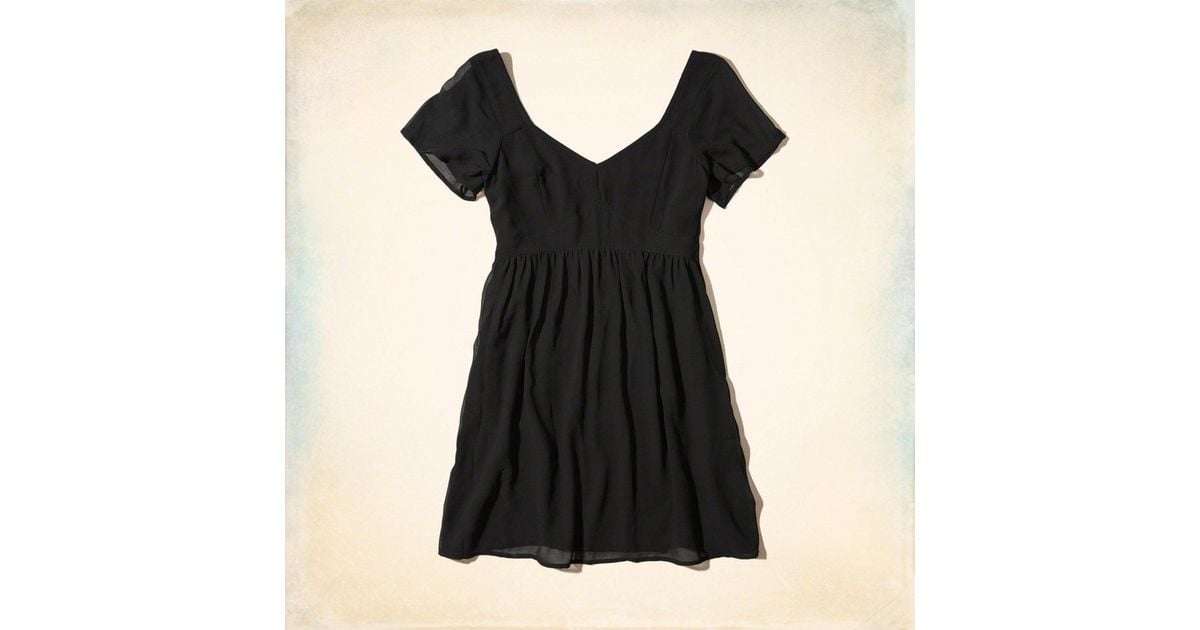 hollister babydoll dress