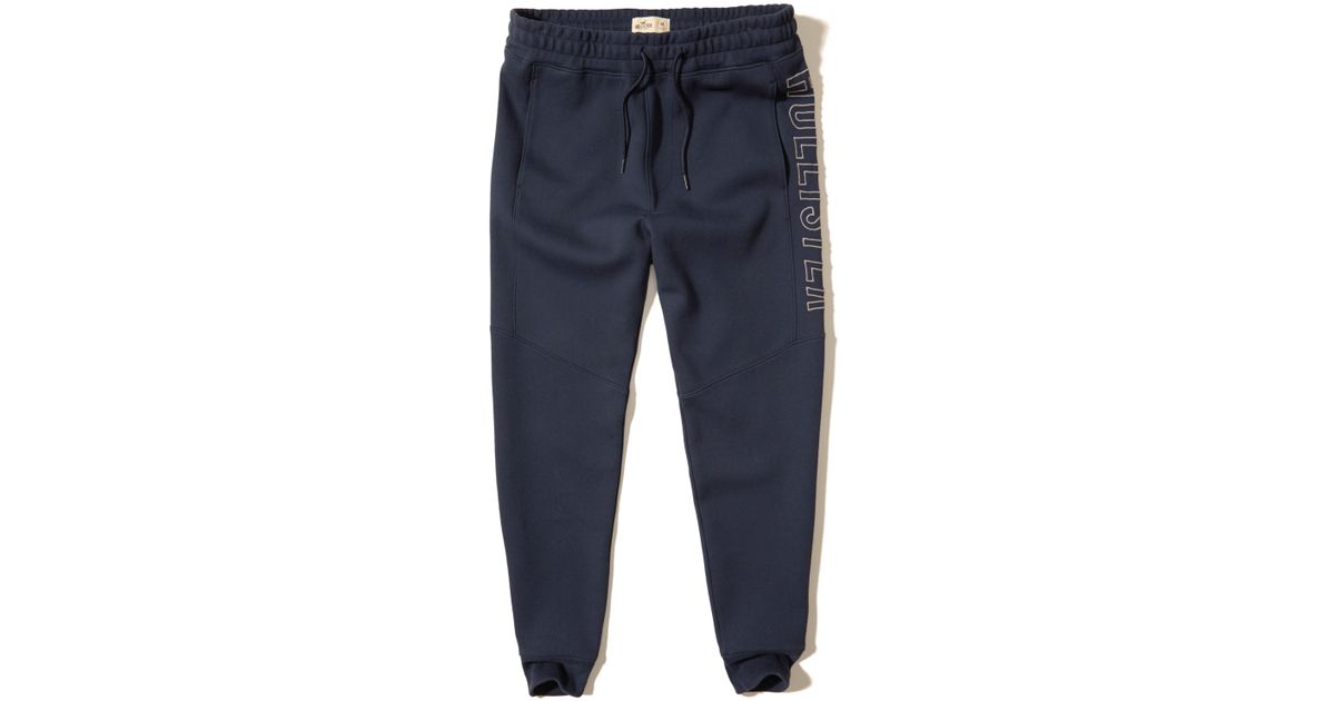 hollister jogger pants mens