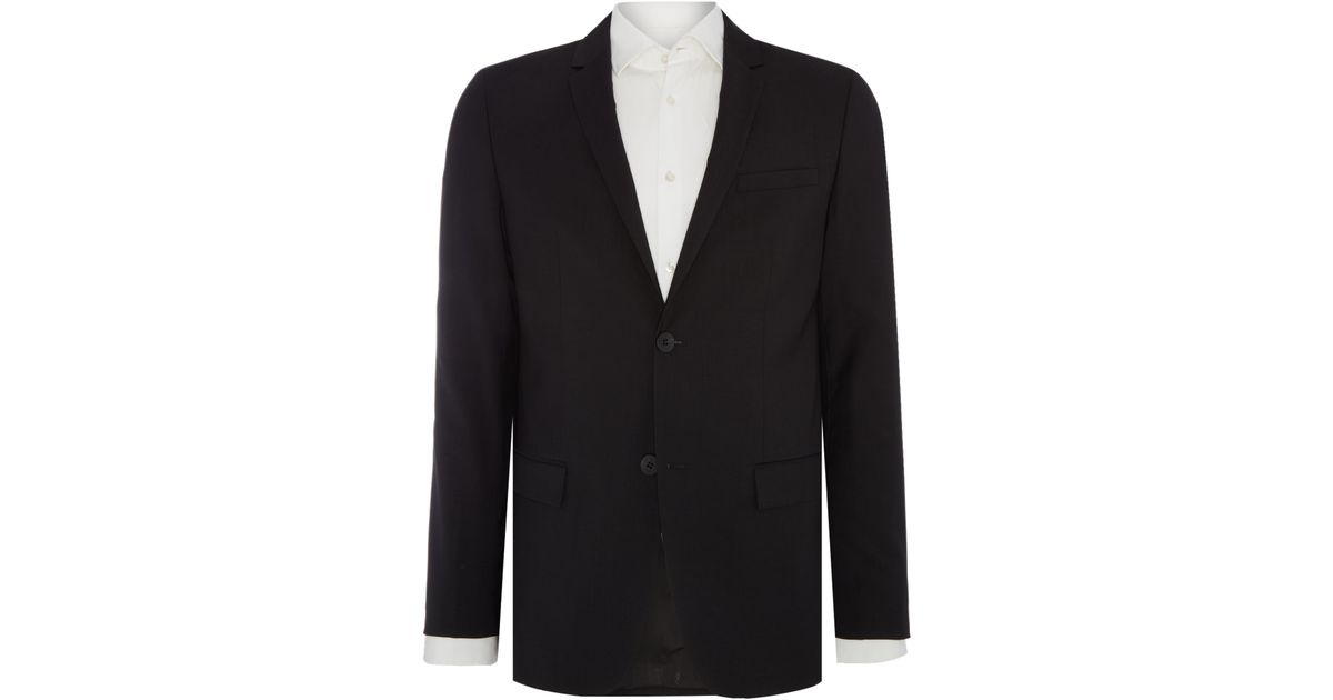 Calvin klein Tate-bm Suit Jacket in Black for Men | Lyst