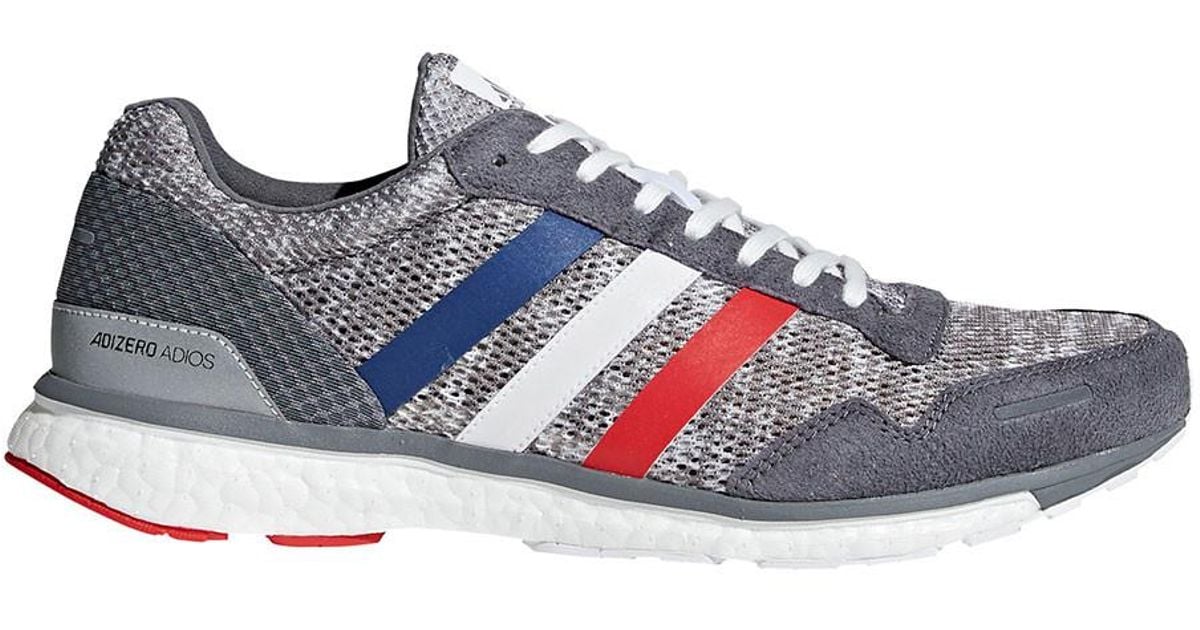 Lyst adidas hombres adizero Adios 3 Aktiv en gris para hombres Lyst adidas hombres adizero Adios 3 Aktiv en gris para hombres