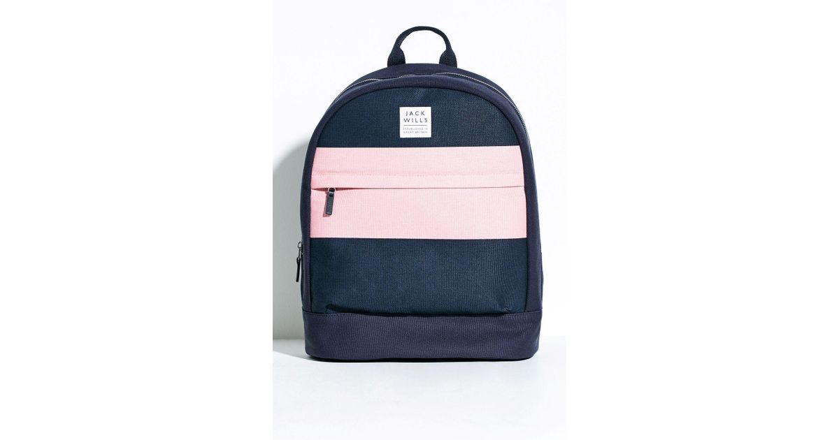 Lyst Jack Wills Portbury Backpack in Blue