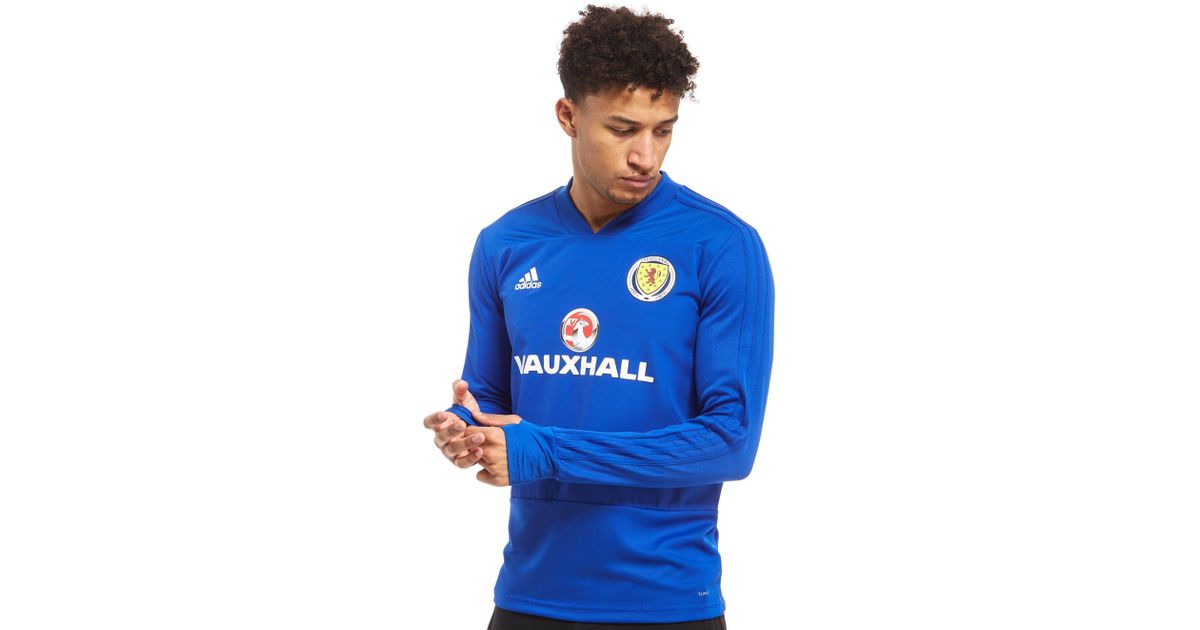 Adidas Blue Scotland Fa 2018 Training Top for Men Lyst Adidas Blue Scotland Fa 2018 Training Top for Men Lyst