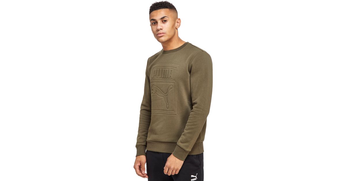 puma khaki jumper