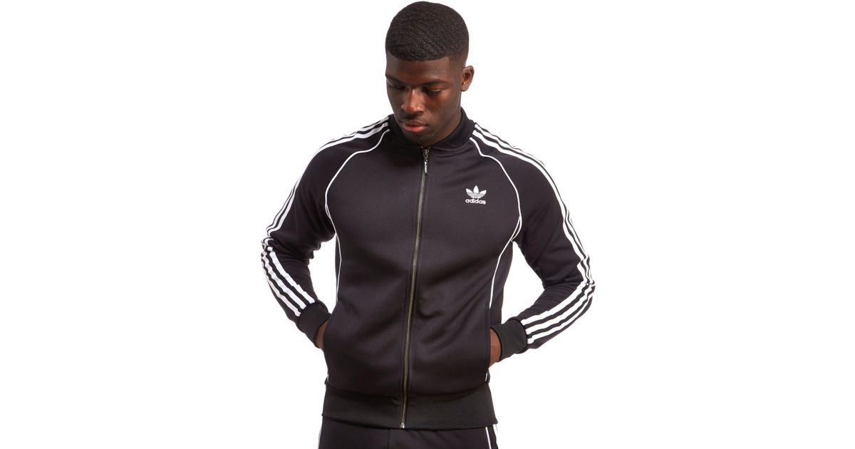 adidas originals superstar poly track top black adidas originals superstar poly track top black