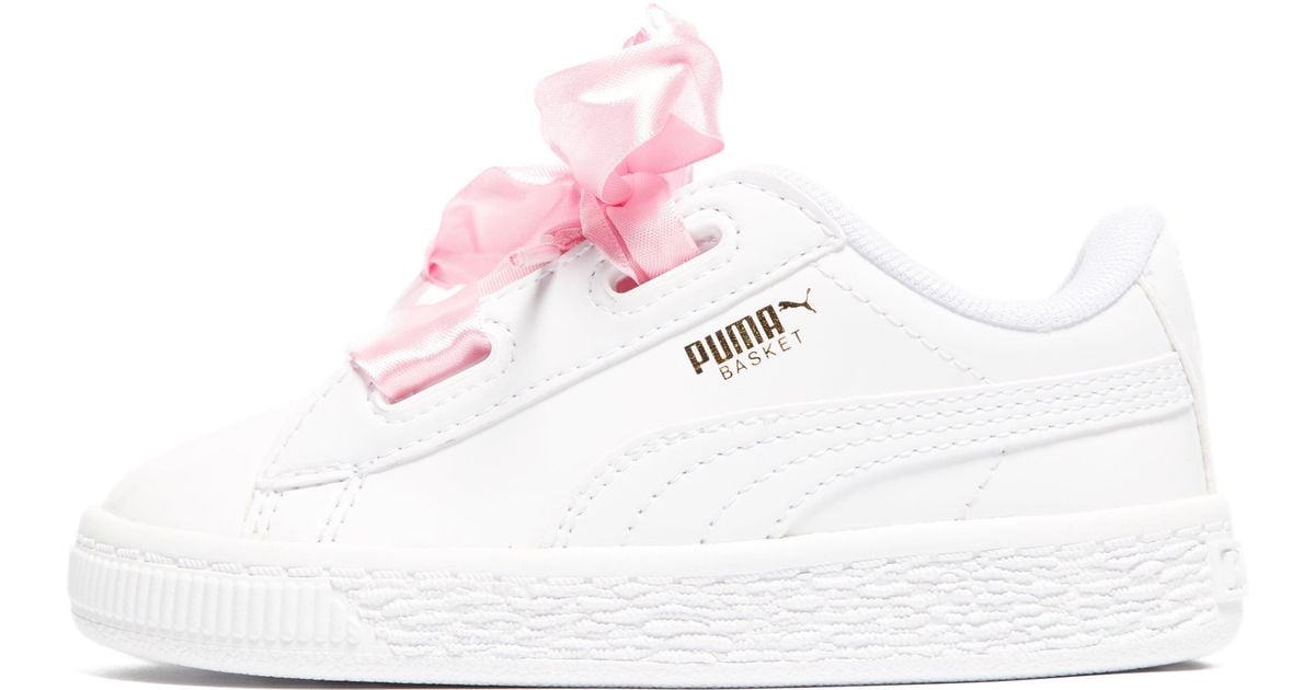 puma basket heart infant suede puma basket heart infant suede