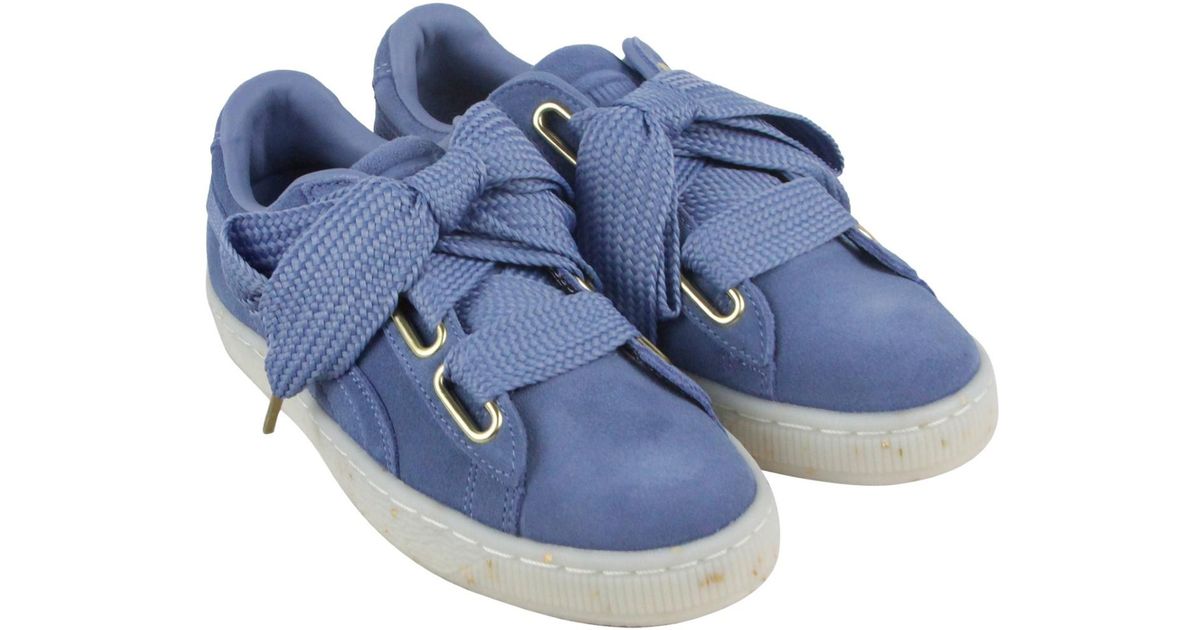 puma suede heart bleu puma suede heart bleu