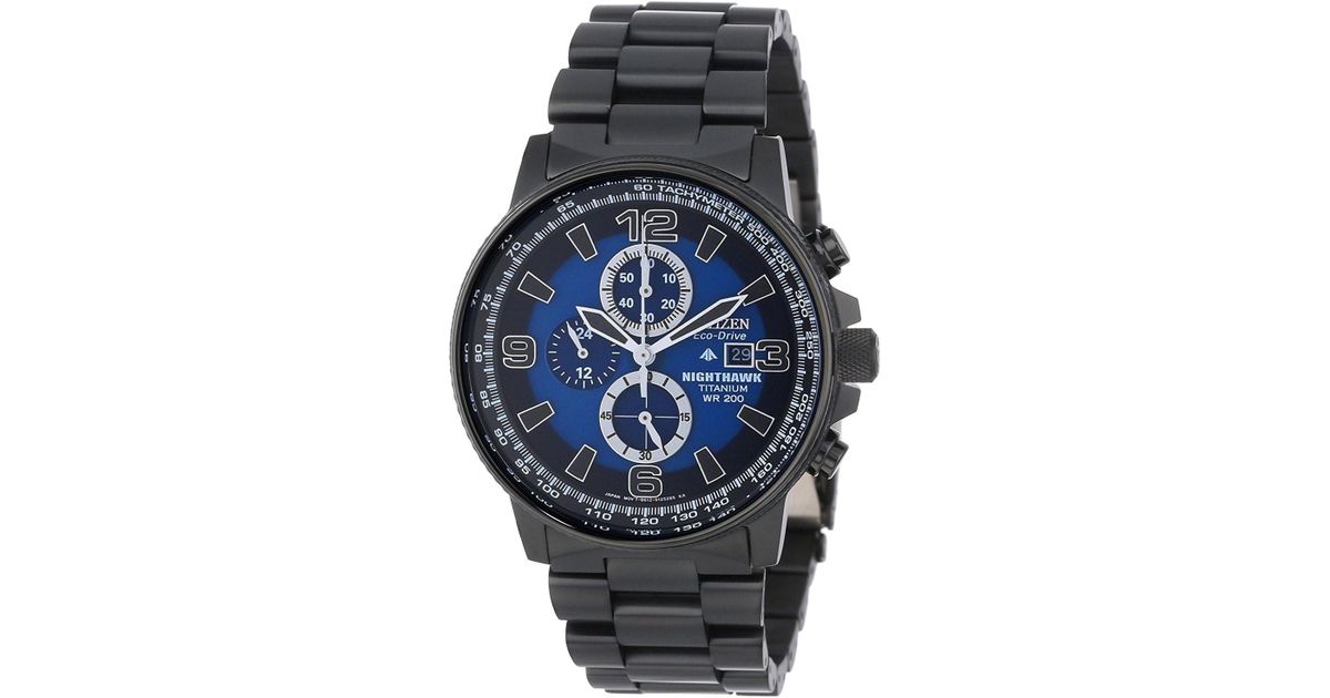 citizen nighthawk blue dial