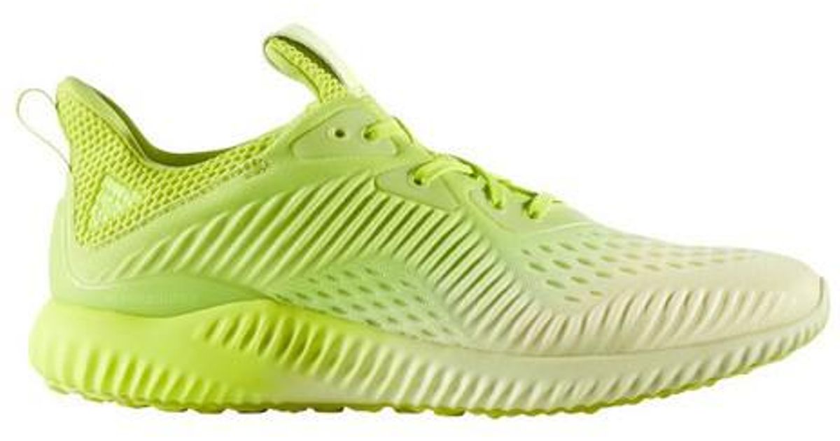 lyst adidas alphabounce em laufschuh für männer in gelb lyst adidas alphabounce em laufschuh für männer in gelb