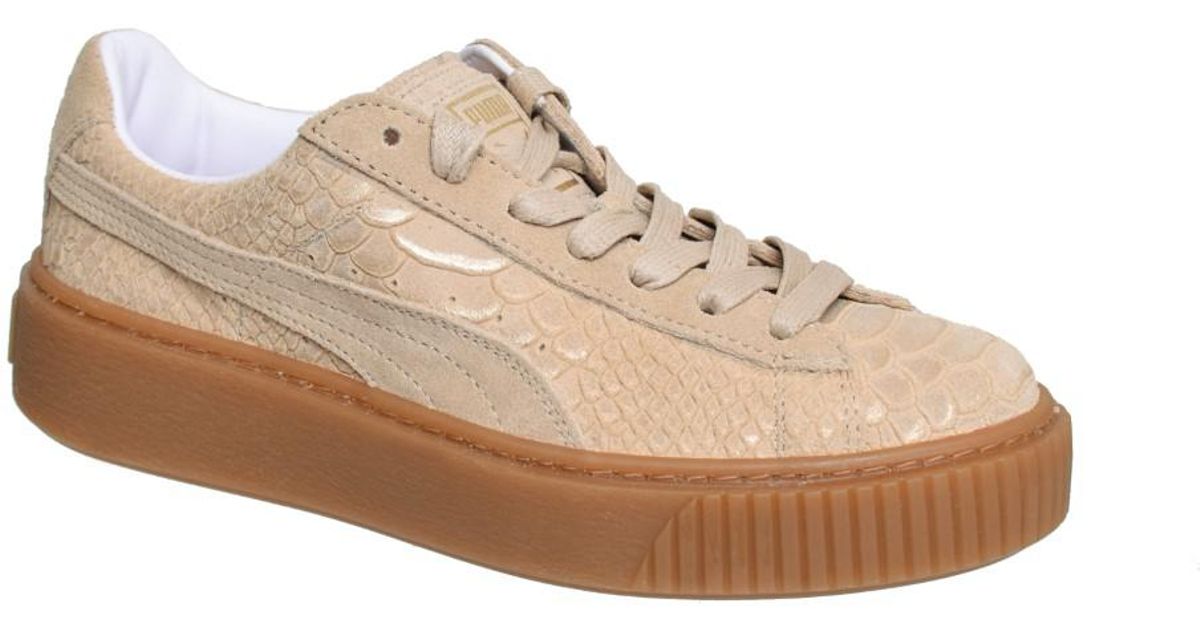 puma basket platform exotic puma basket platform exotic
