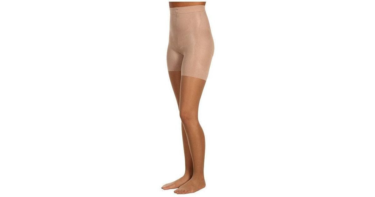 Lyst Spanx Booty Full Sheer Ample Bottom Slimming Pantyhose 353 In Natural Lyst Spanx Booty Full Sheer Ample Bottom Slimming Pantyhose 353 In Natural