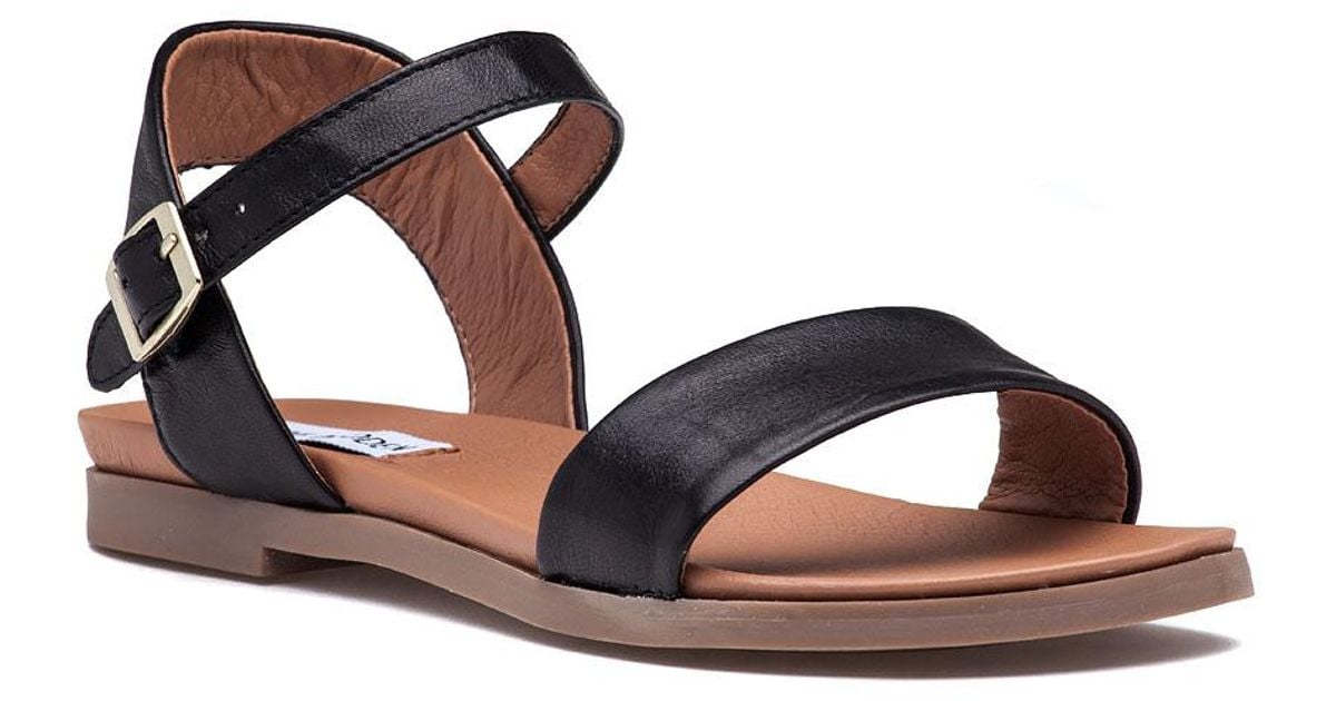 steve madden dina tan leather