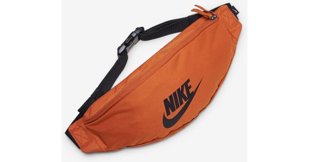 nike fanny pack orange