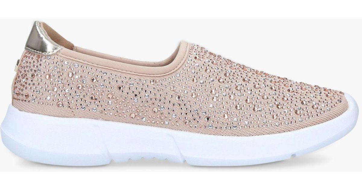 kurt geiger carvela slip on trainers