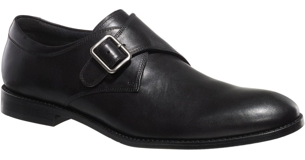  Jos  a bank  Joseph Abboud Monk Strap Dress  Shoes  in Black 