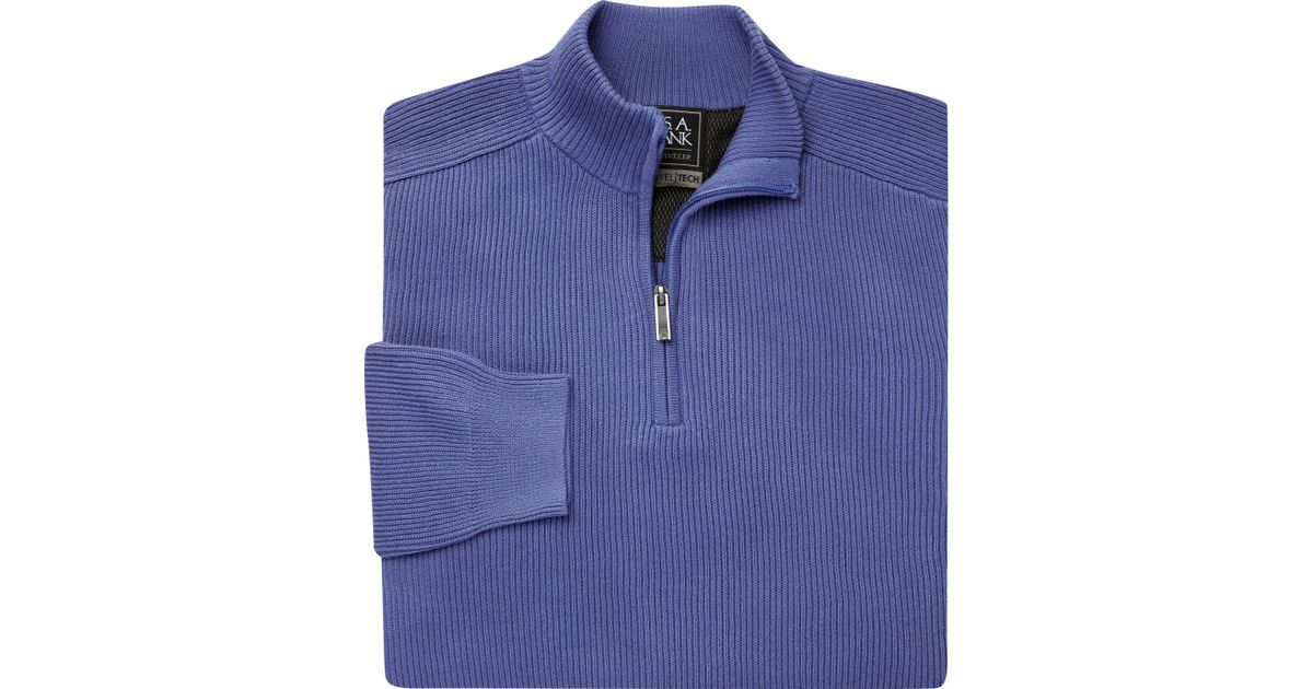 jos a bank quarter zip