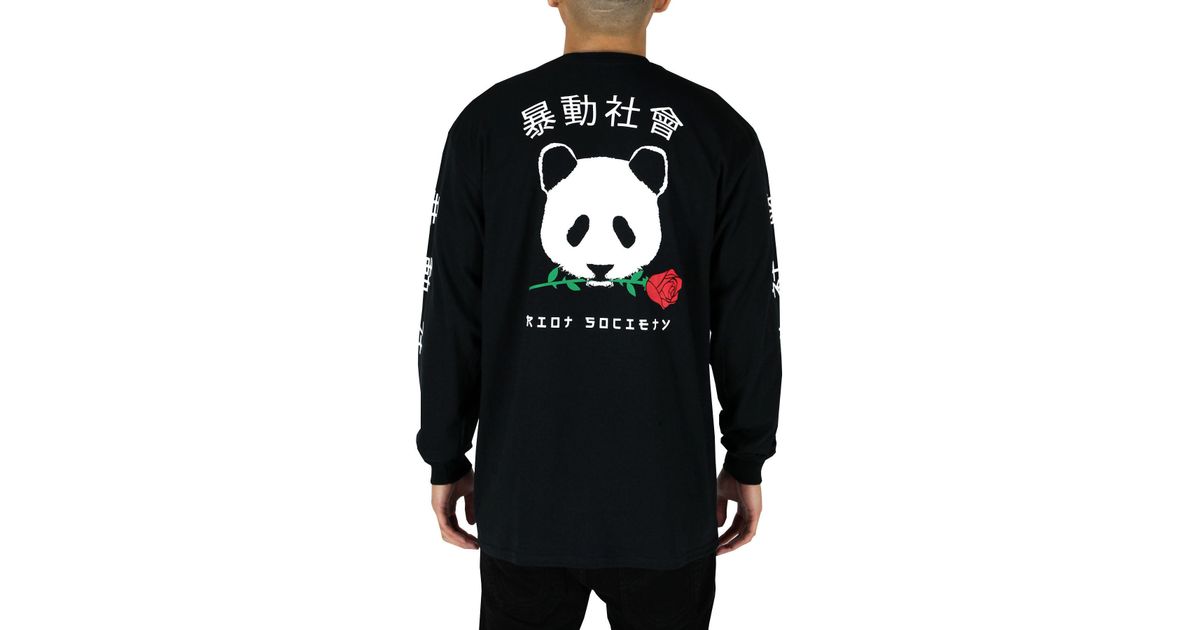 riot society panda shirt