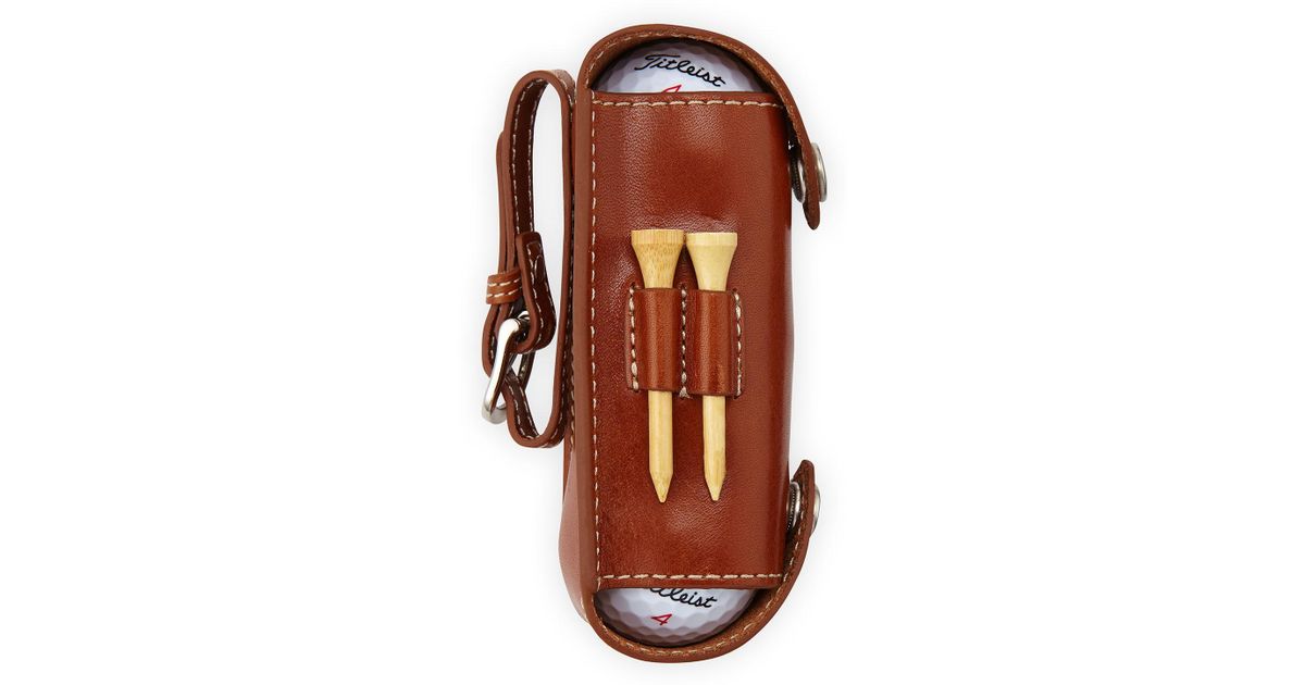 Lyst Neiman Marcus Leather Golf Case For Men