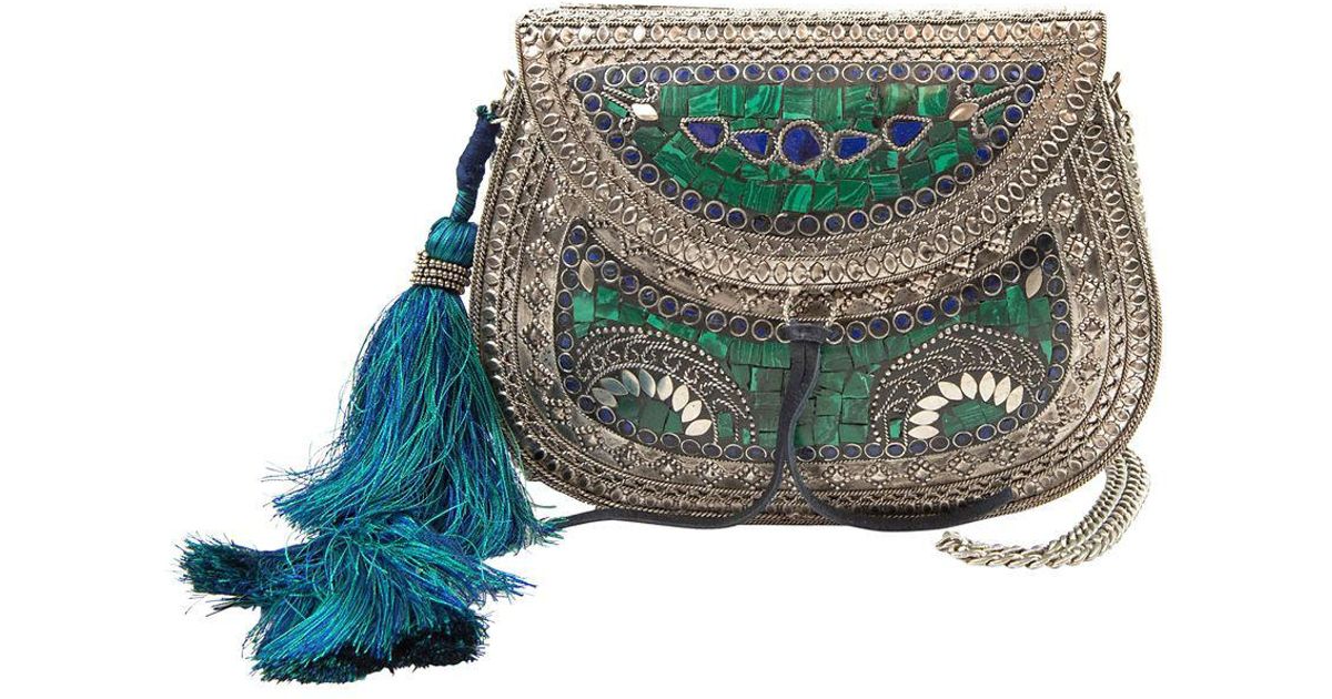 Lyst Sam Edelman Yaro Handbag In Green