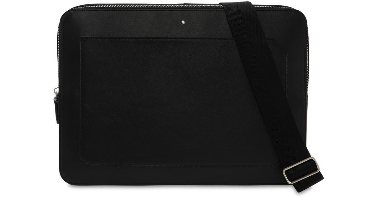 Montblanc Meisterstuck Urban Laptop Case in Black for Men - Lyst