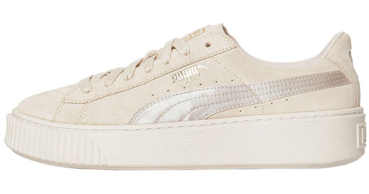 puma basket platform camoscio puma basket platform camoscio