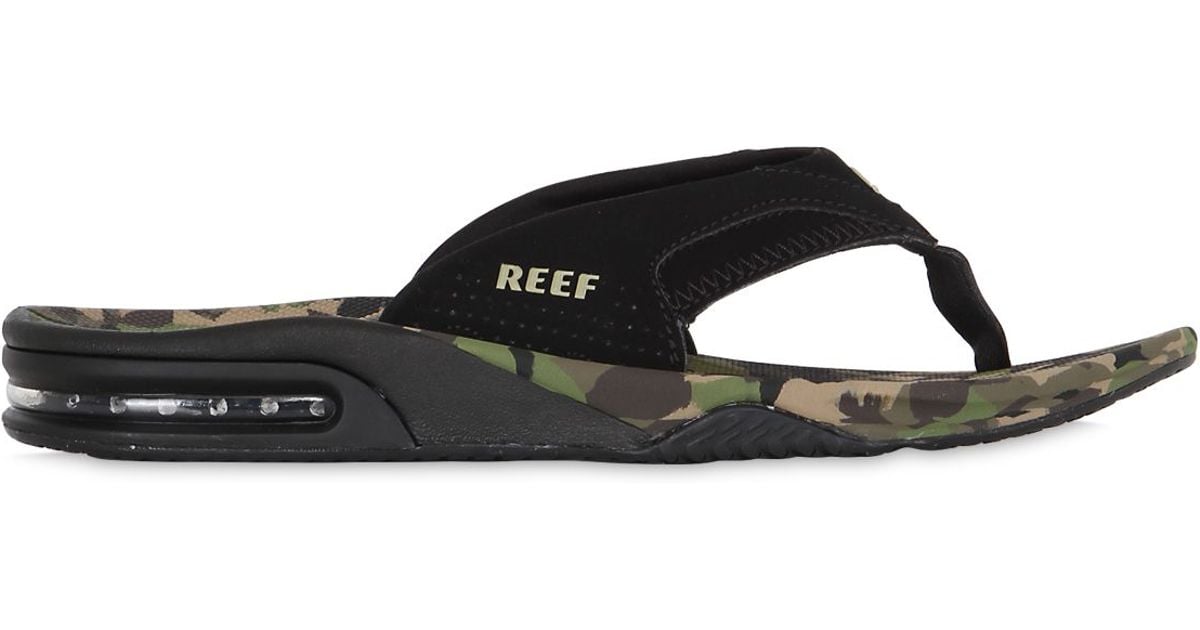 mens reef camo flip flops