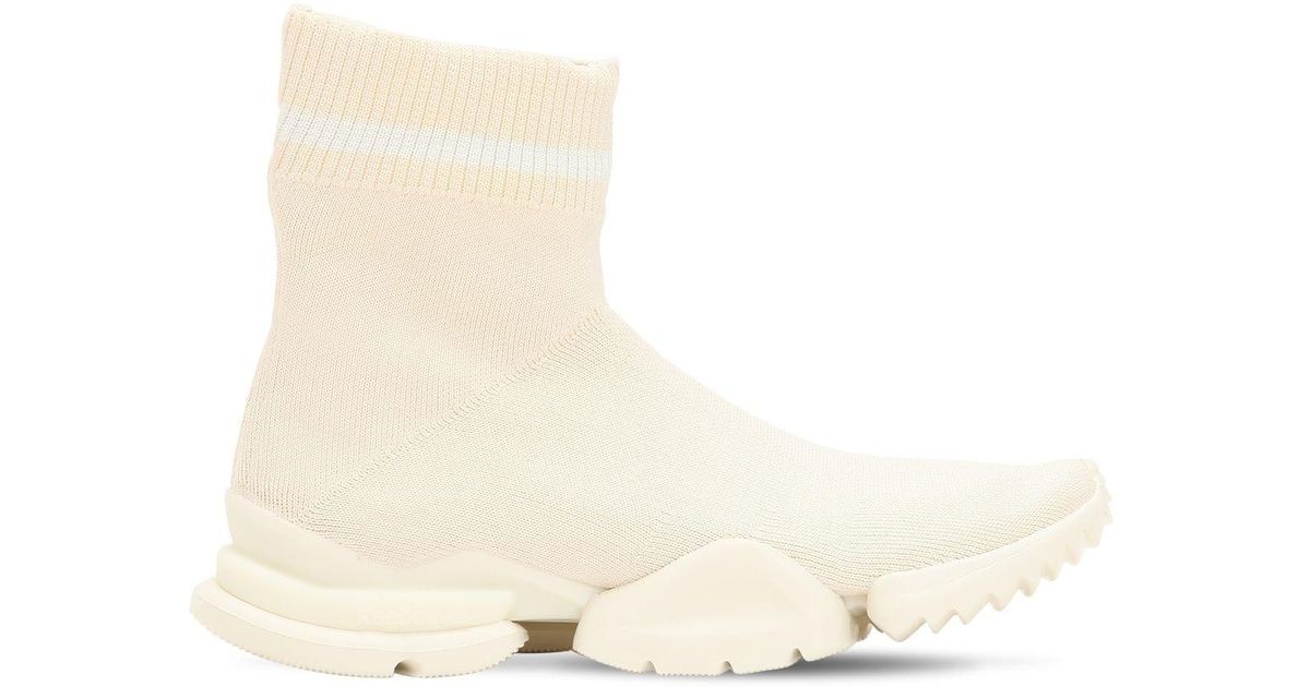 Reebok Sock High Top Sneakers in White for Men - Save 23% - Lyst