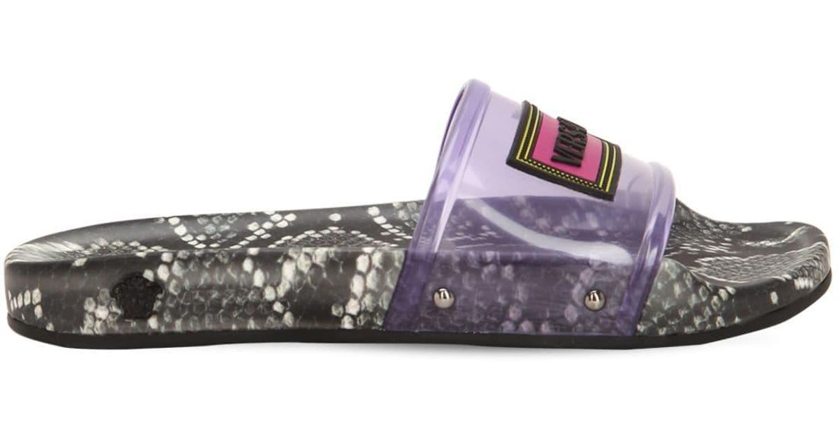 versace women's pool slides