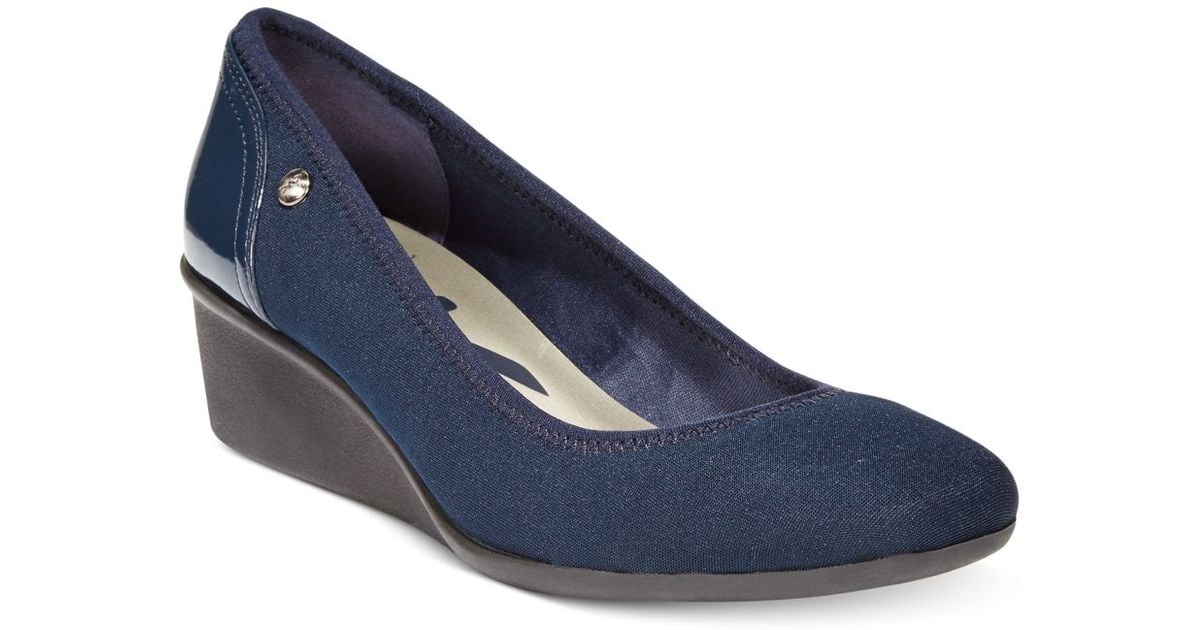 Anne Klein Shoes Sport Blue Anne Klein Shoes Sport Blue