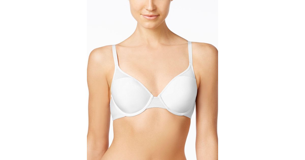 Lyst Vanity Fair Cooling Touch Full Coverage Bra 75355 In White