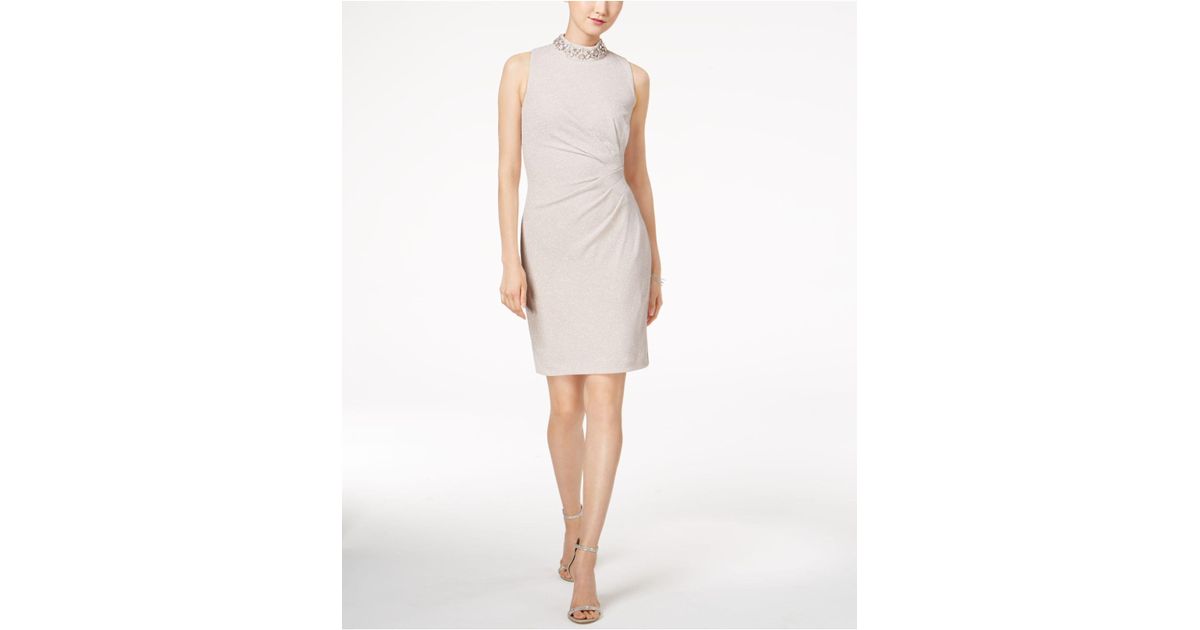 Mock Turtleneck Dress