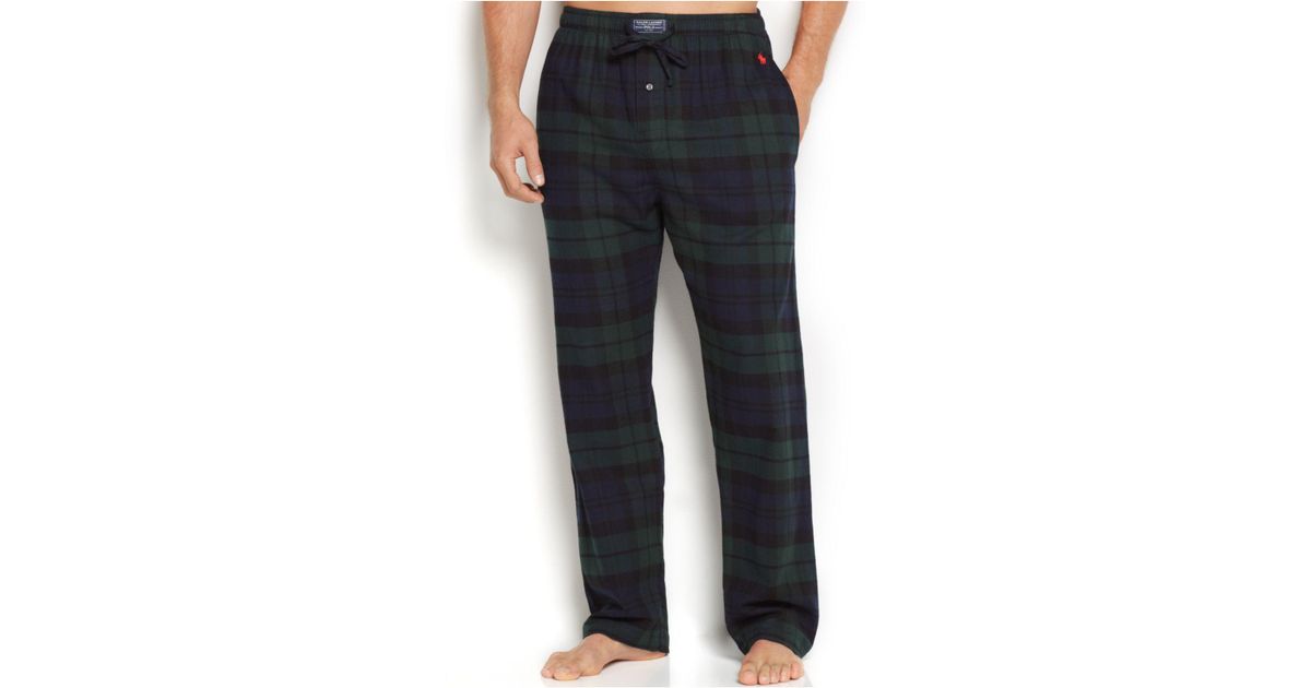 polo flannel pants