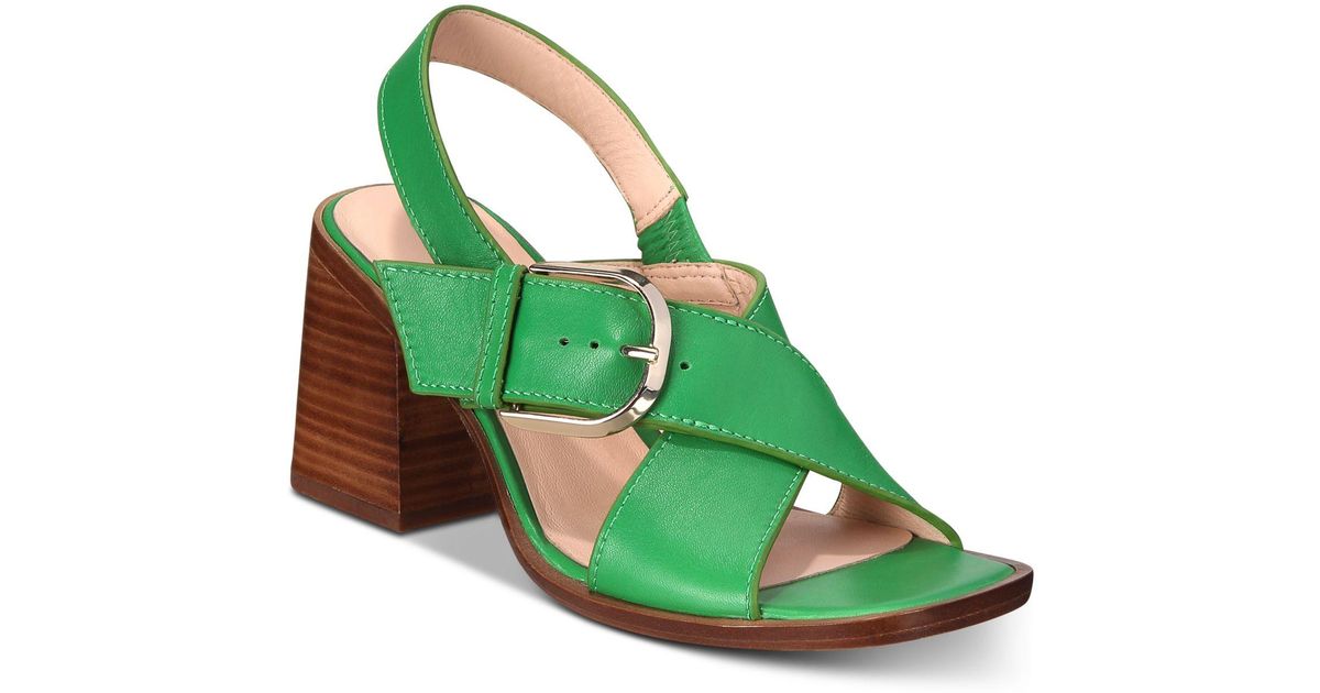 Kate Spade Raleigh Sandals in Green - Lyst