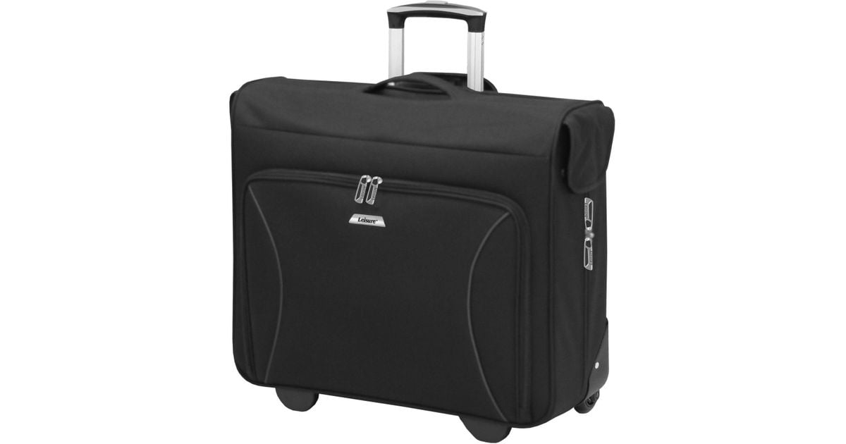 London Fog Black Leisure Vector 44 Wheeled Garment Bag Luggage For Men Lyst London Fog Black Leisure Vector 44 Wheeled Garment Bag Luggage For Men Lyst