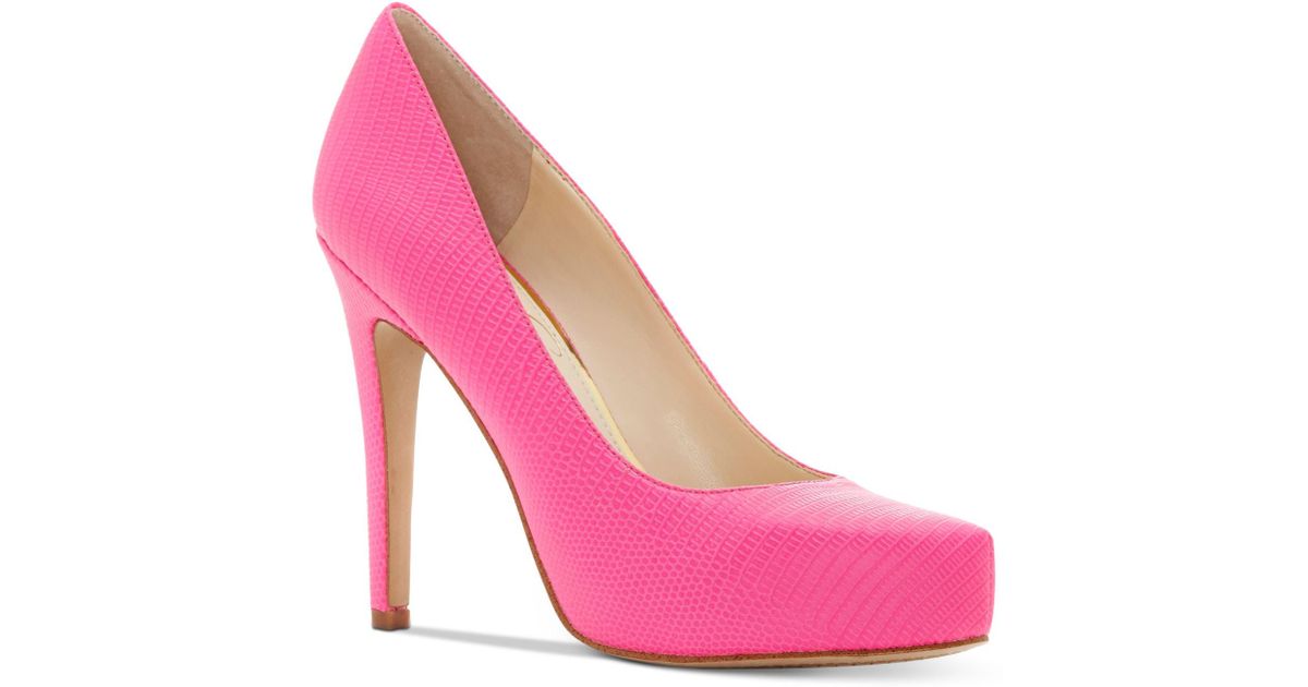 jessica simpson women's parisah platform stiletto heel pumps