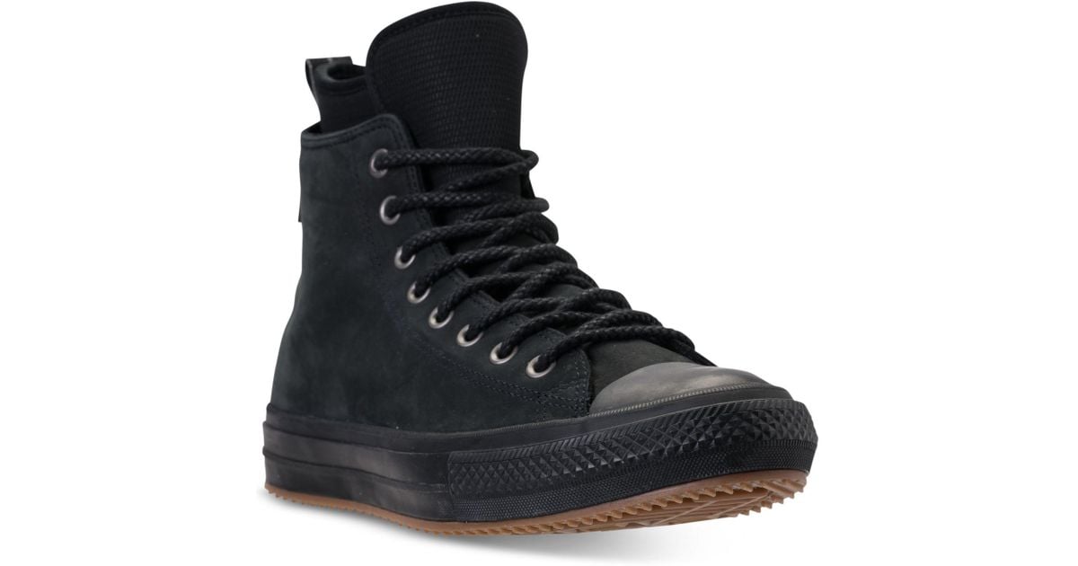 converse chuck taylor all star waterproof boot quilted leather men's boot