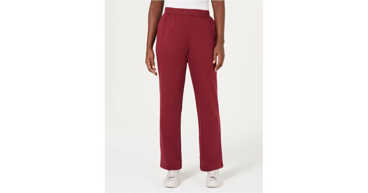 karen scott sport sweatpants