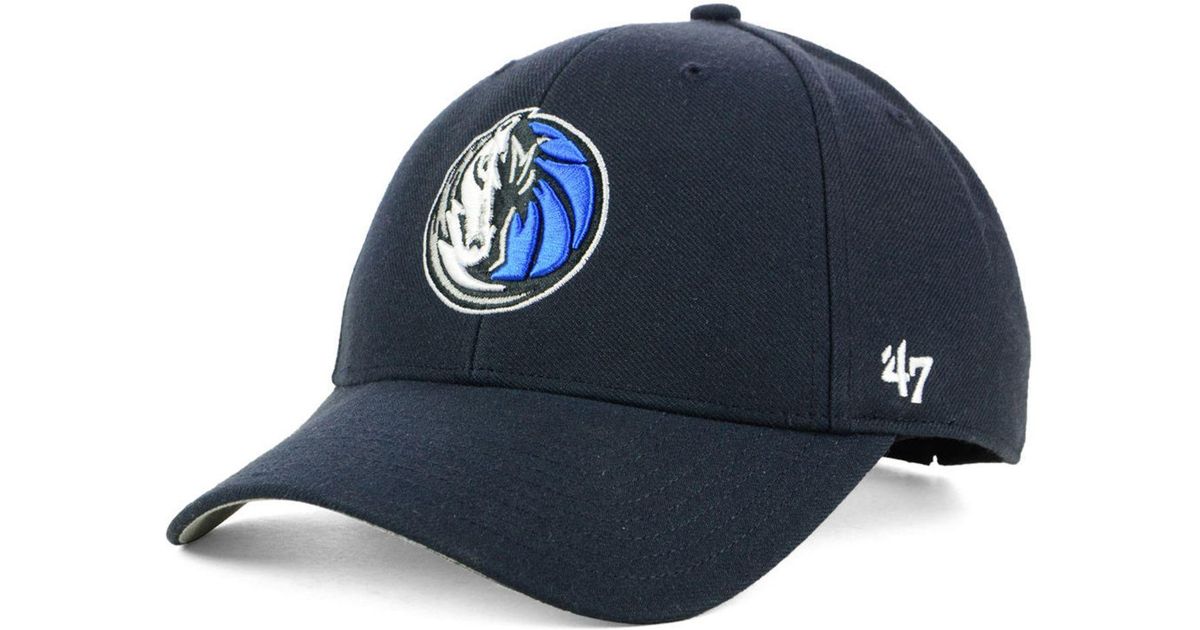 47 Brand Dallas Mavericks Team Color Mvp Cap in Blue for ...