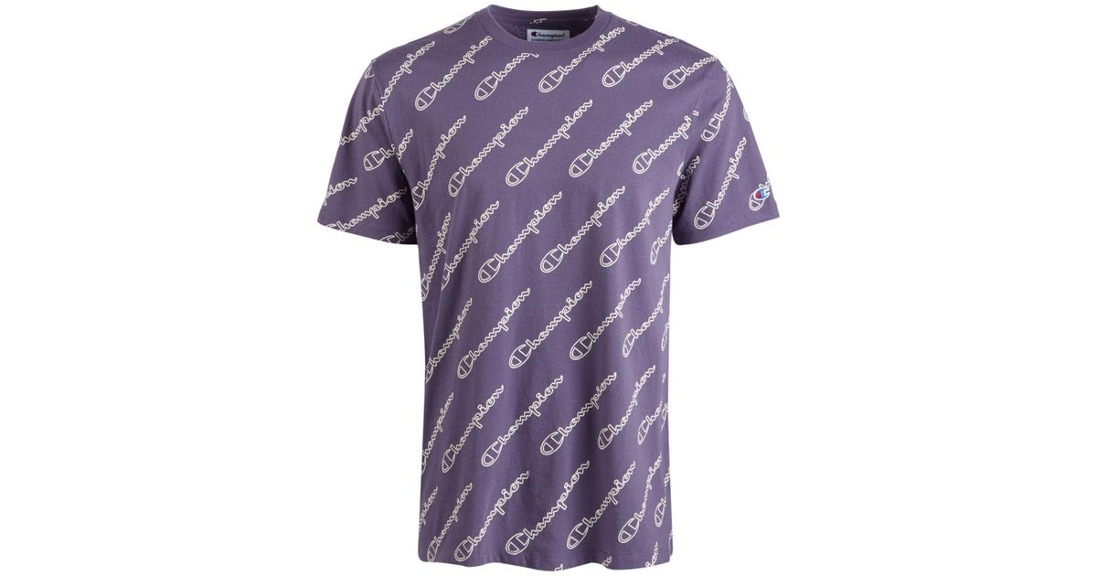 champion print t shirt