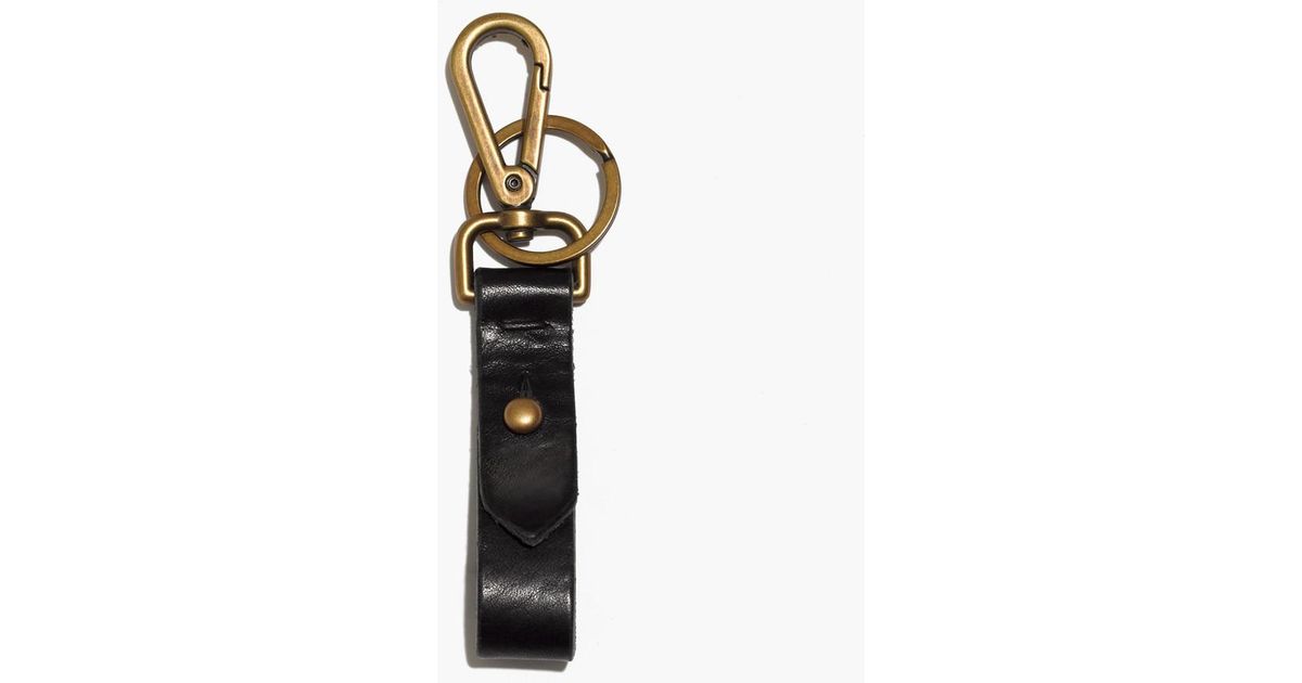Madewell Front Door Key Fob In Black Lyst