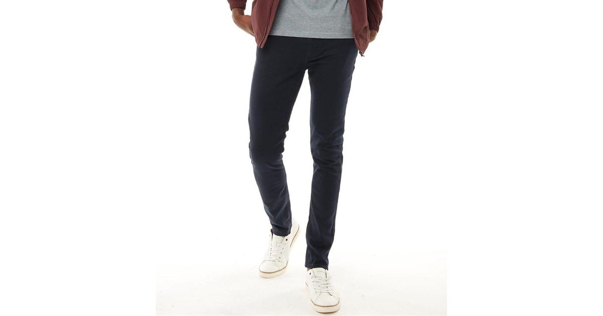 Farah The Drake Super Slim Fit Jeans Navy