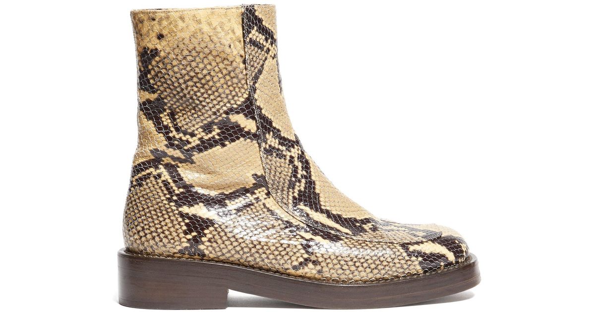 marni python boots