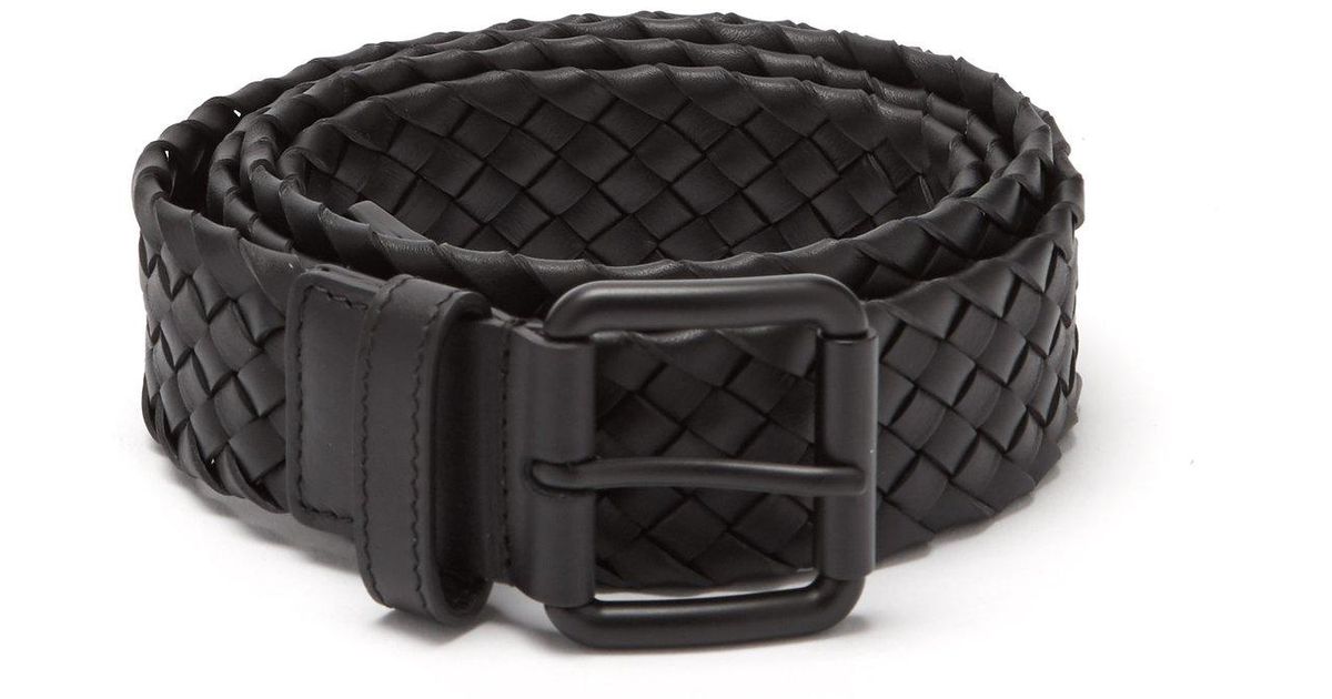 bottega veneta leather belt