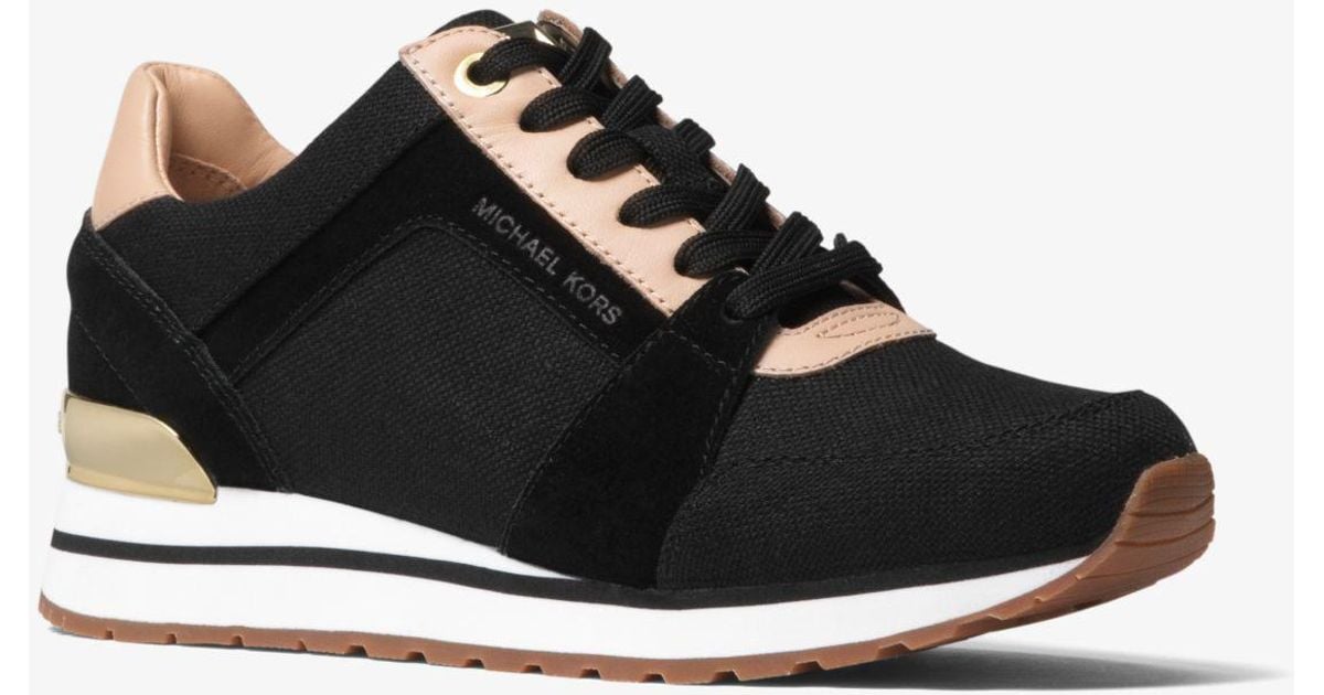 michael kors billie trainer black