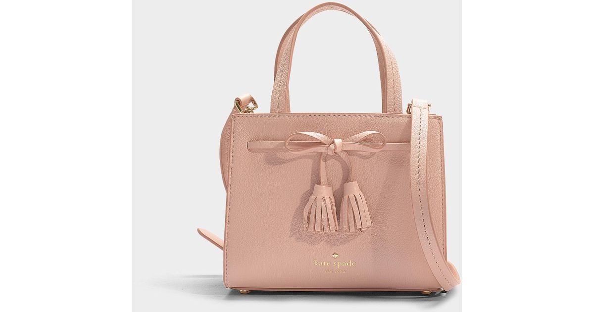 In Sam Kate Spade Thompson Lyst Handbag Pink Calfskin Street NOn0mw8v