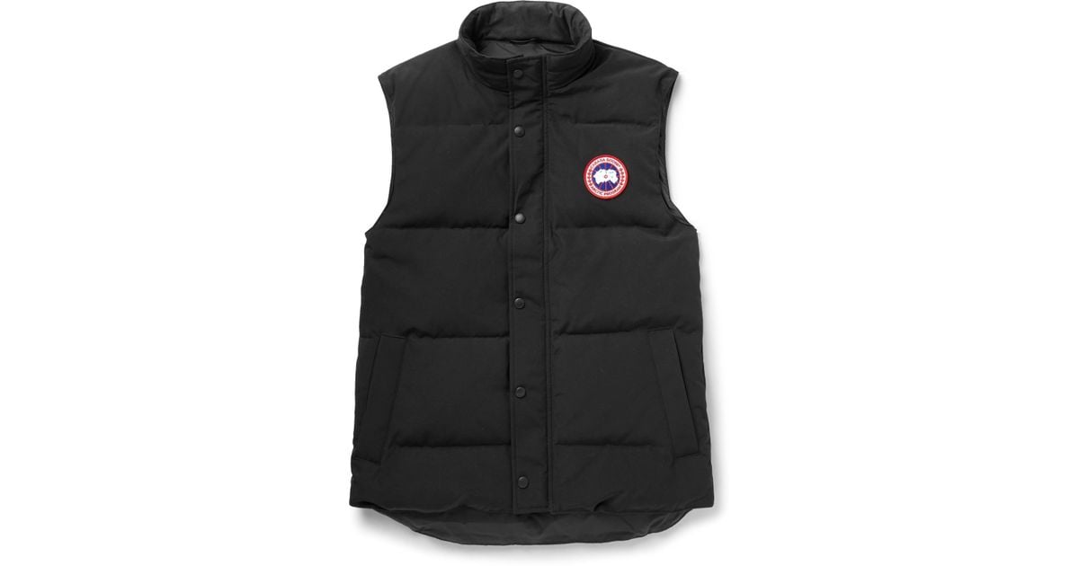 canada goose garson quilted shell down gilet canada goose garson quilted shell down gilet