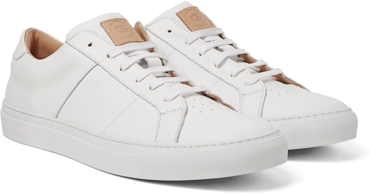 Lyst - GREATS The Royale Leather Sneakers in White for Men