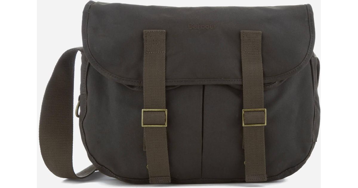 Lyst Barbour Thornproof Tarras Bag In White For Men